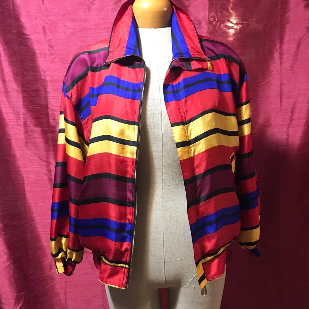 Vintage 90’s Fuda silk jacket